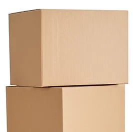 2 stacked removal boxes