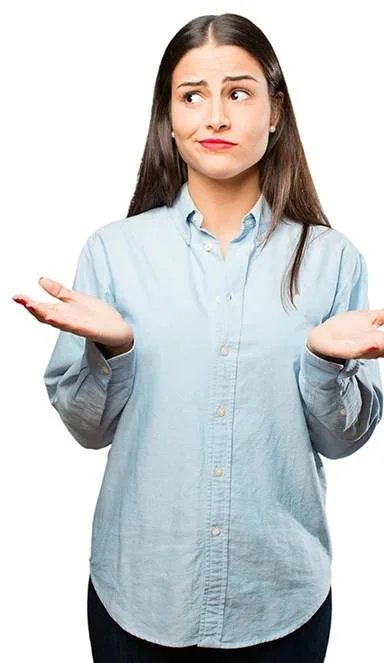 confused woman
