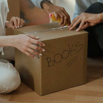 Moving House Boxes - Labelling