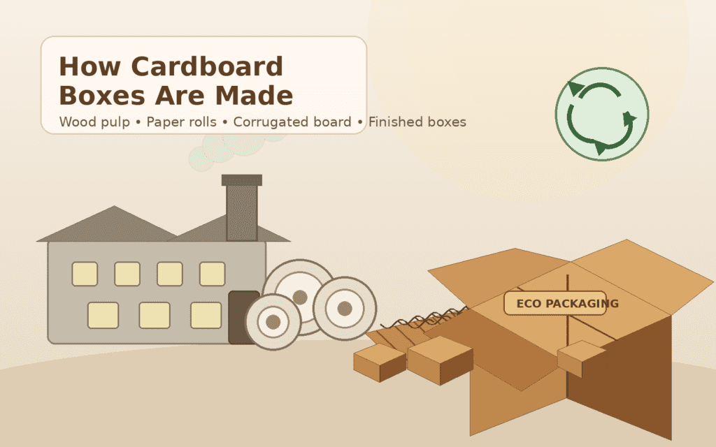 Cardboard Boxes Are Made