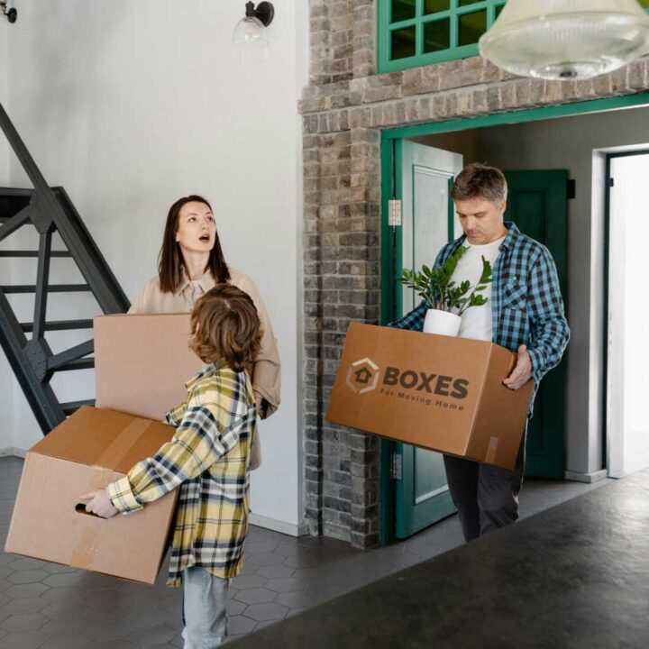 The Right Size Moving Boxes I 4 Easy-To-Stack Modular Sizes