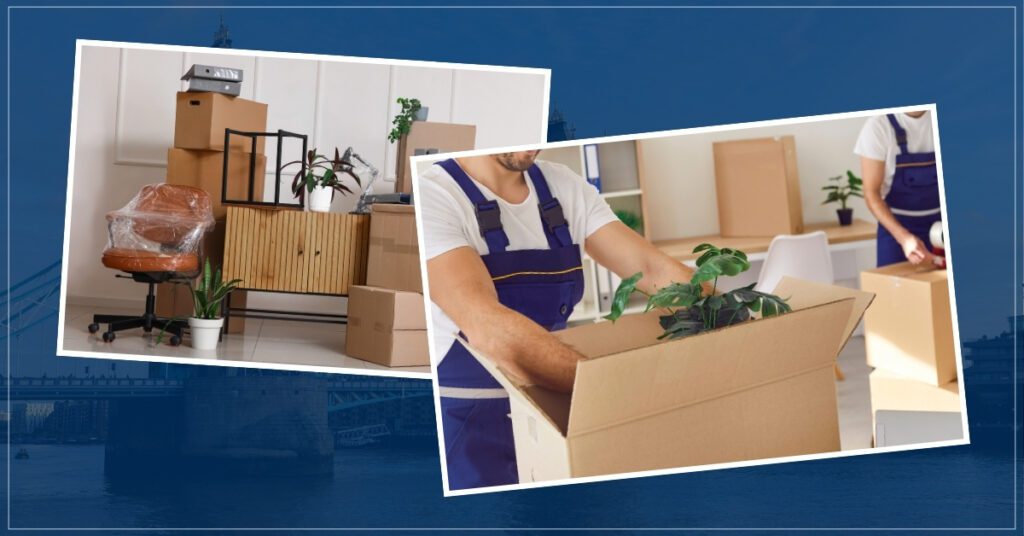 storage space needed when moving house in London